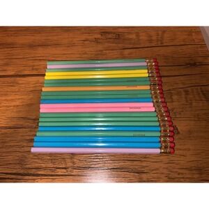 21 Engraved #2 Pencils - "Brianna" - Colorful and Perfect for Kids and Teachers